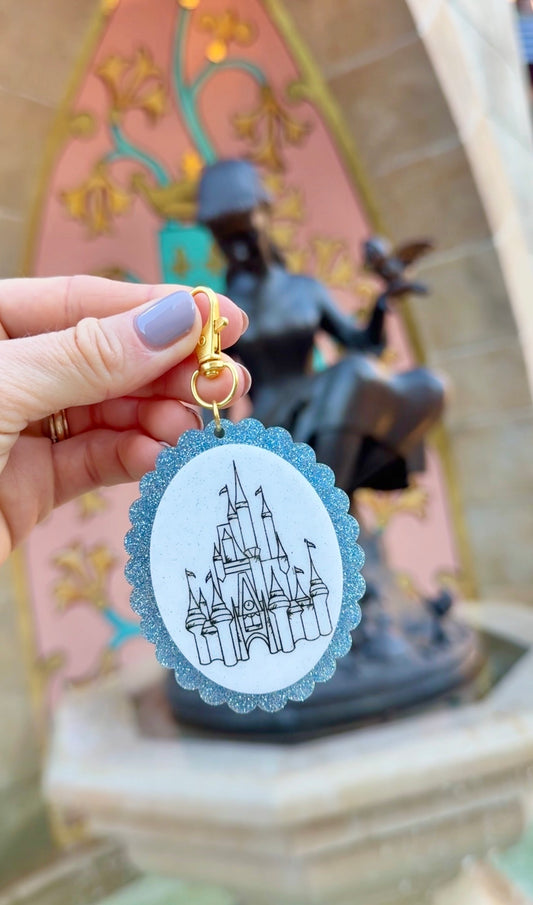CASTLE BAG CHARM/ KEYCHAIN