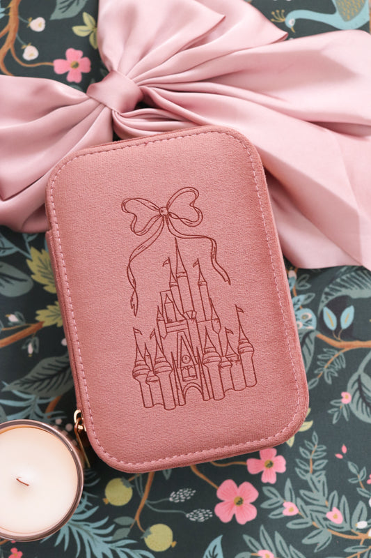 CASTLE BOW RECTANGLE JEWELRY CASE