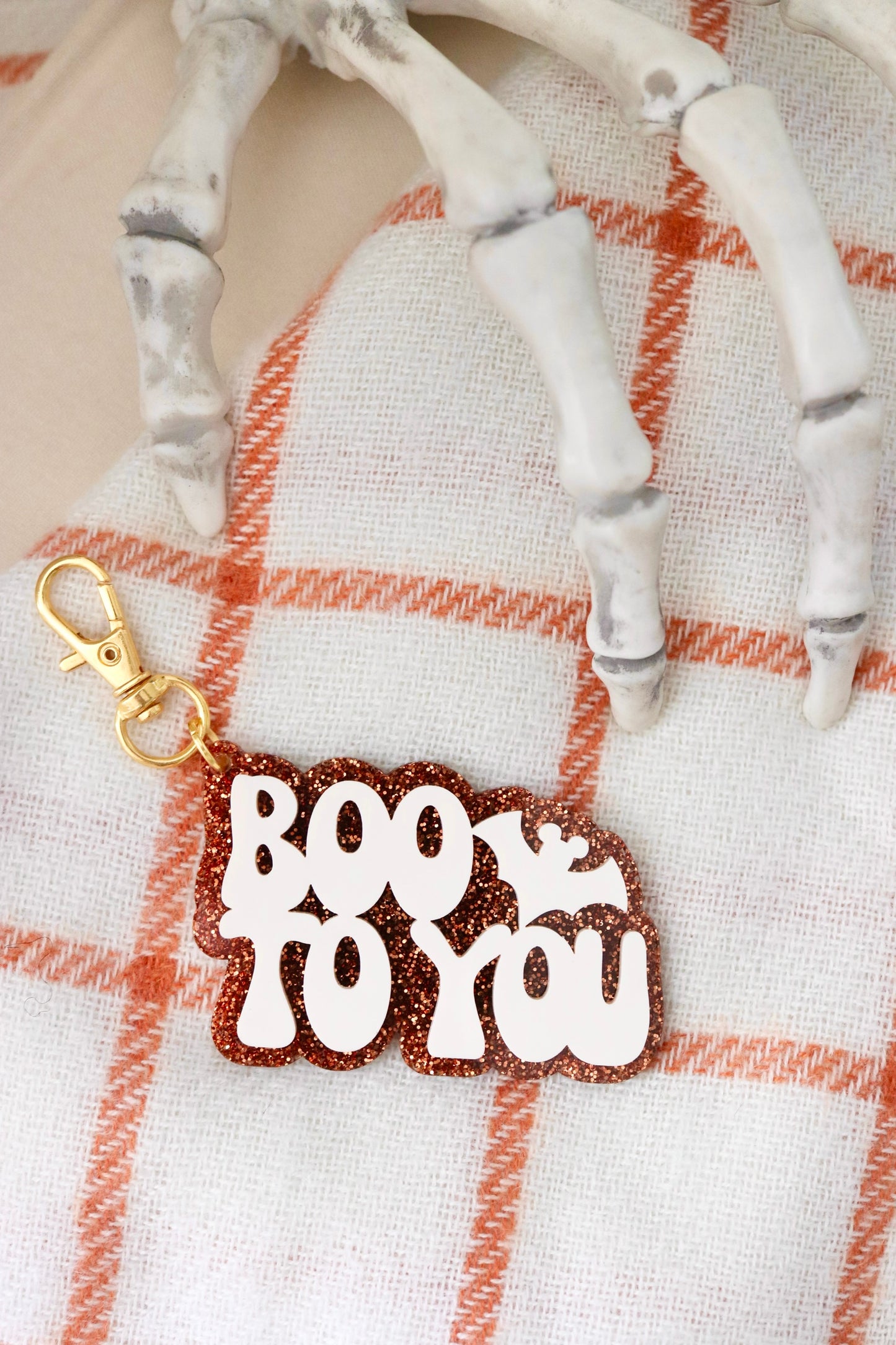 BOO TO YOU BAG CHARMS/ KEYCHAINS