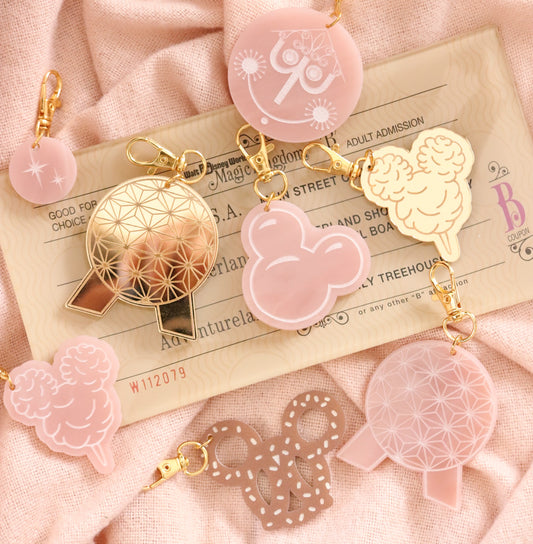 PARK INSPIRED BAG CHARMS/ KEYCHAIN