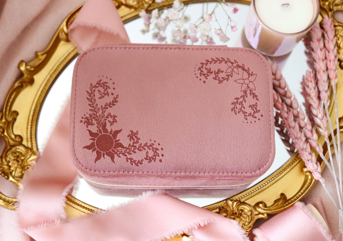 B-GRADE RECTANGLE JEWELRY CASE