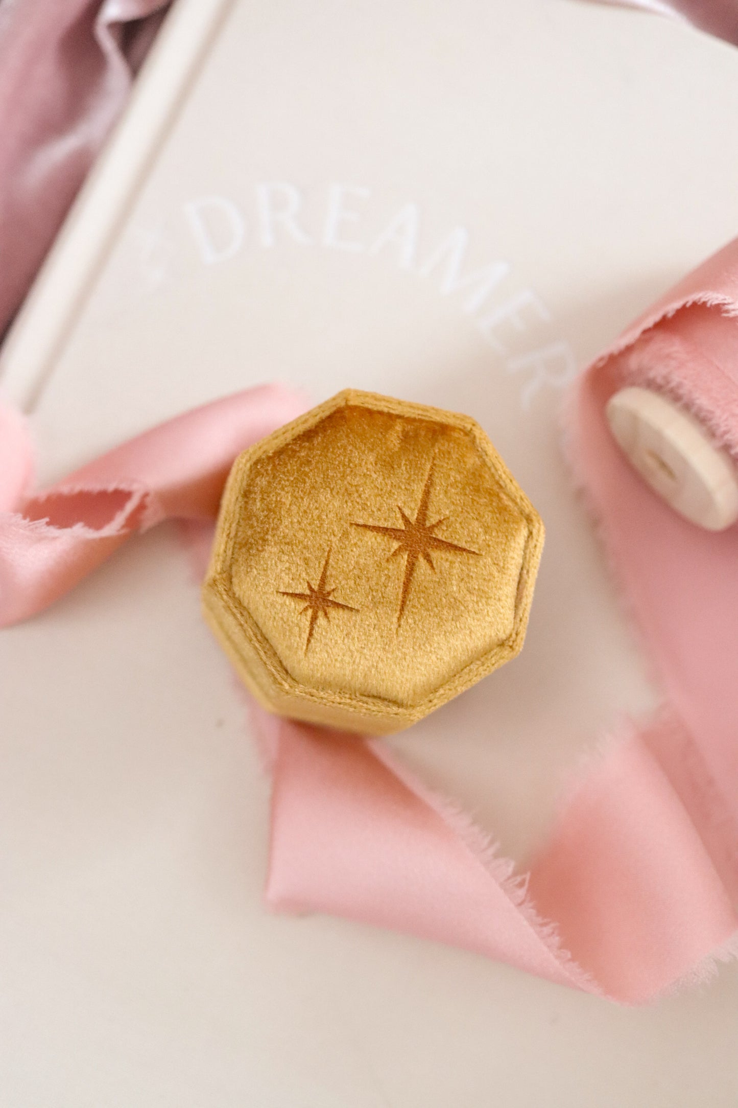 THE STARS GOLD RING BOX