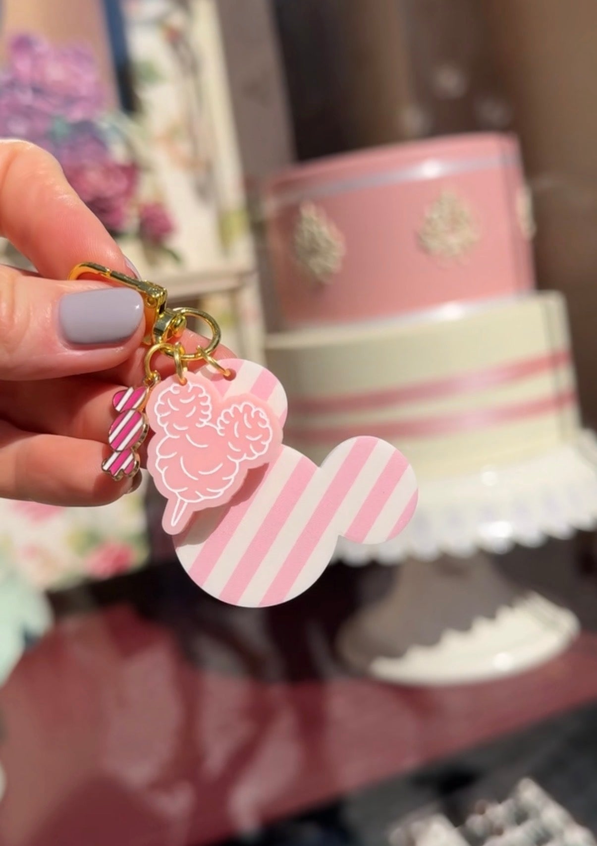 CONFECTIONERY CHARM SET/ KEYCHAIN