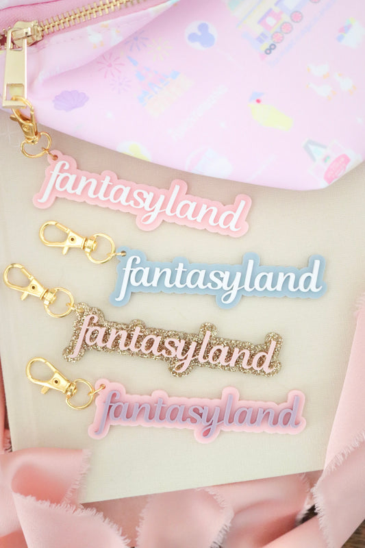 FANTASYLAND BAG CHARM/ KEYCHAIN