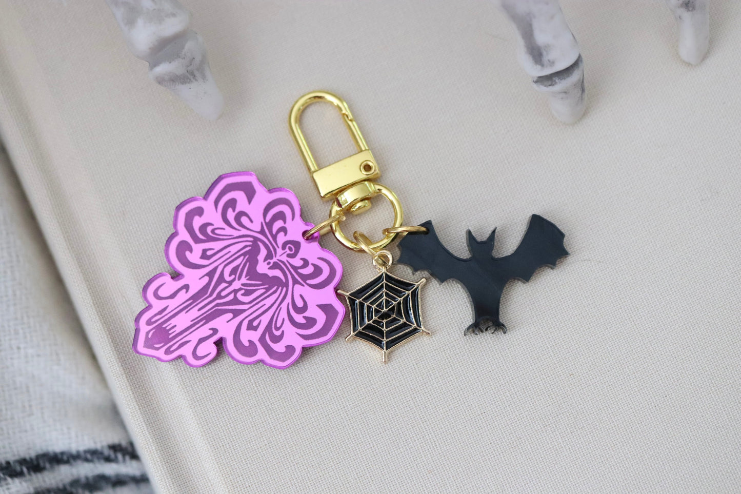 MANSION MINI BAG CHARMS/ KEYCHAINS SET
