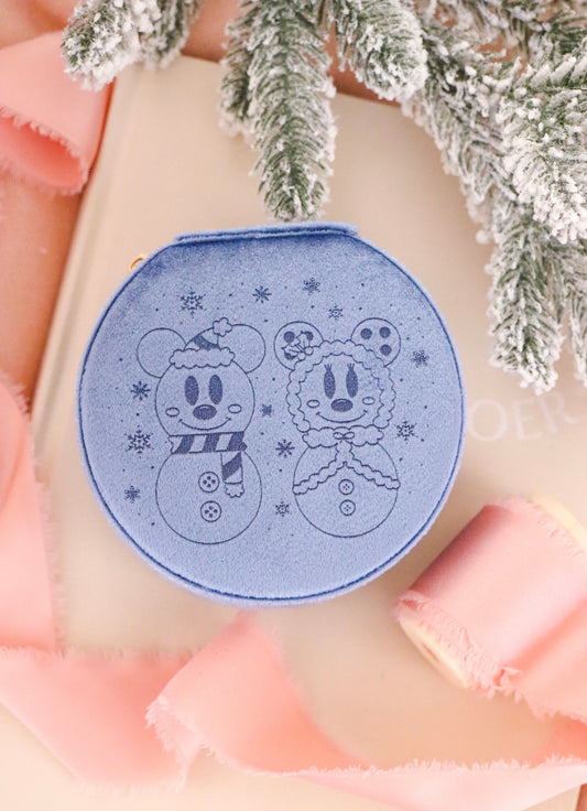 SNOW MICE JEWELRY CASE