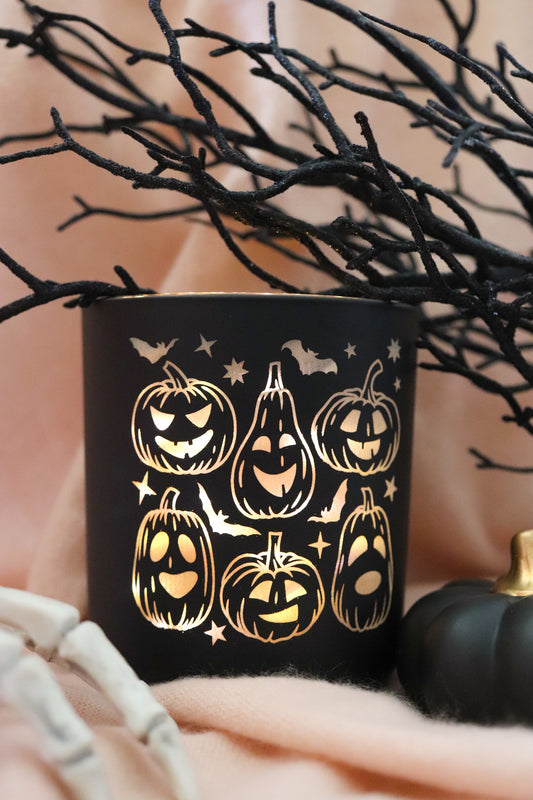 JACK-O-LANTERNS MATTE JAR