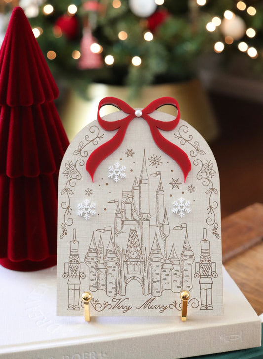 CHRISTMAS CASTLE HOME SIGN