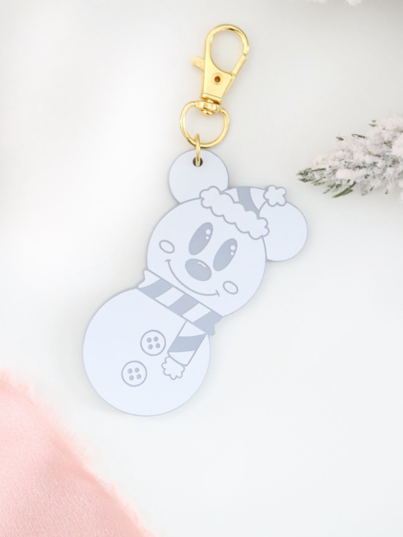 SNOW MICE BAG CHARMS/ KEYCHAINS