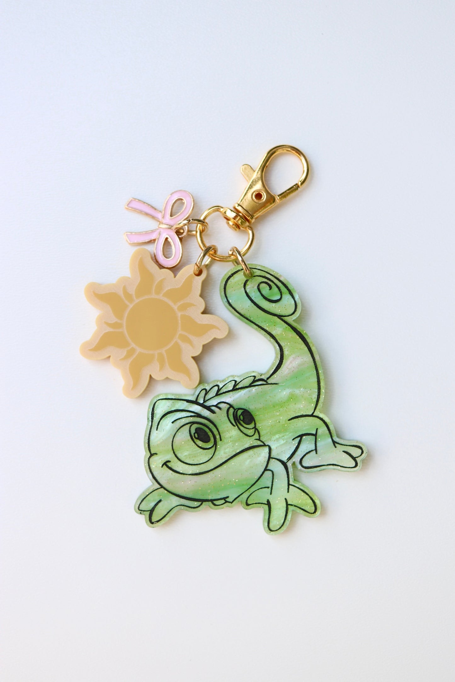 CHAMELEON BAG CHARM SET/ KEYCHAIN