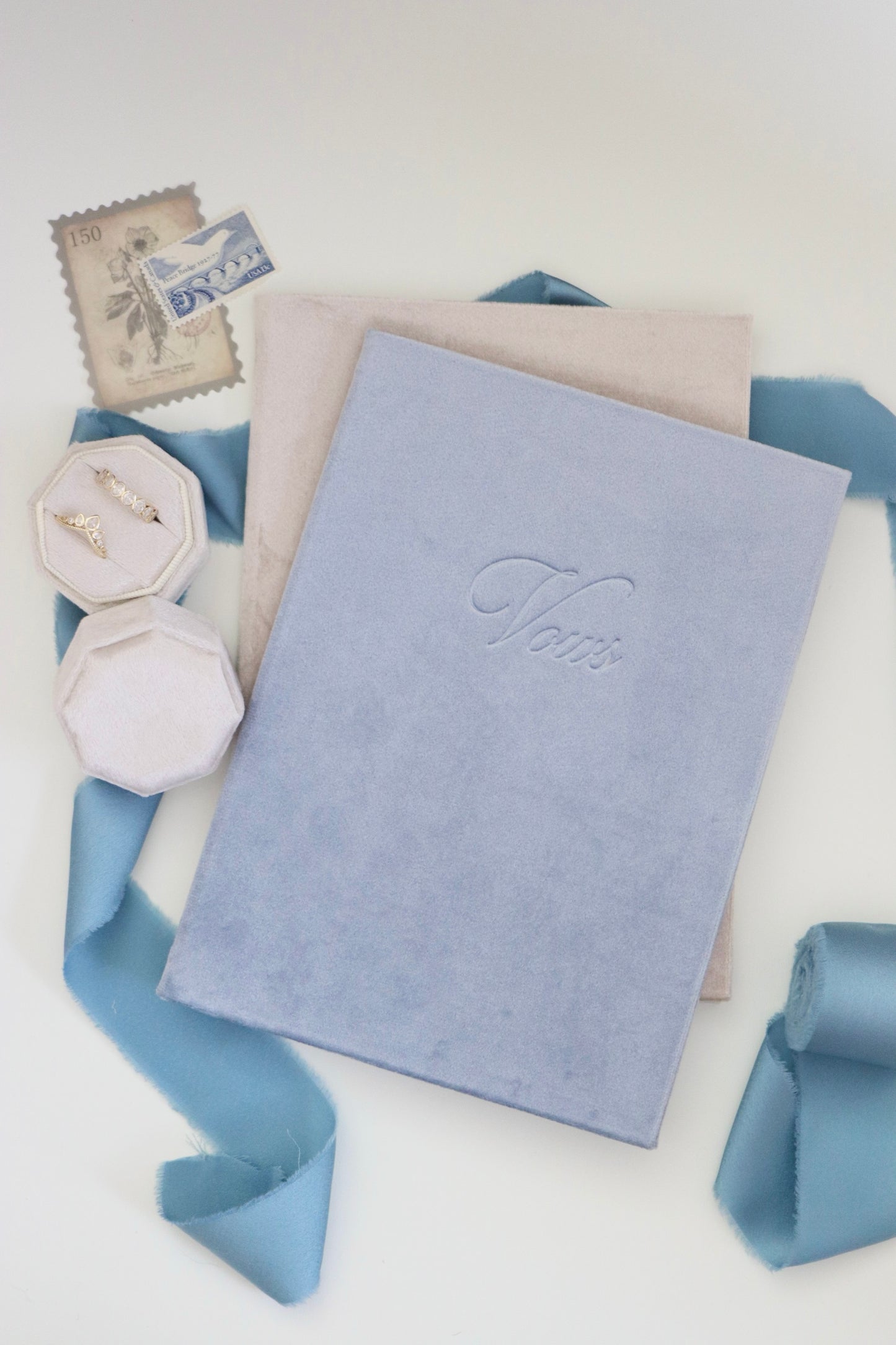 BLUE VELVET VOW BOOK