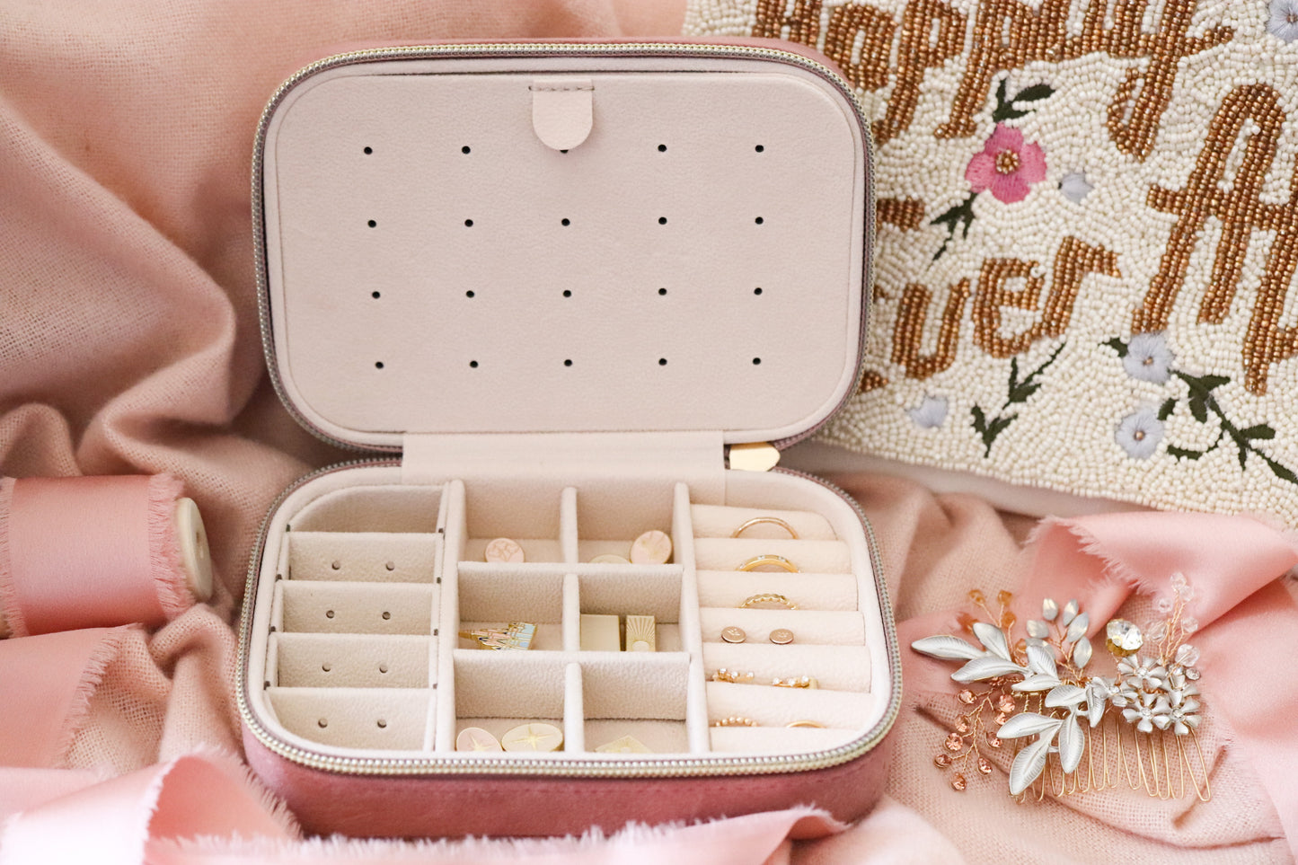PRINCESS CARRIAGE RECTANGLE JEWELRY CASE