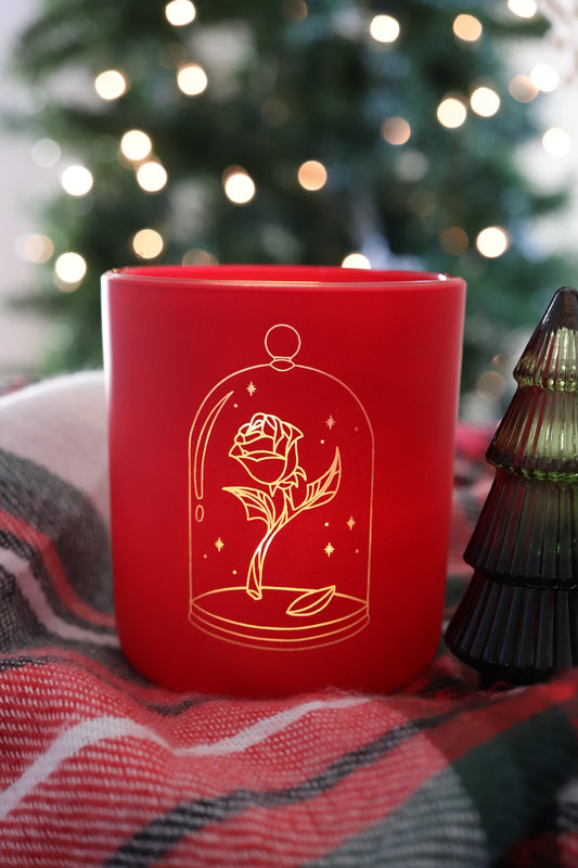 ENCHANTED ROSE MATTE JAR