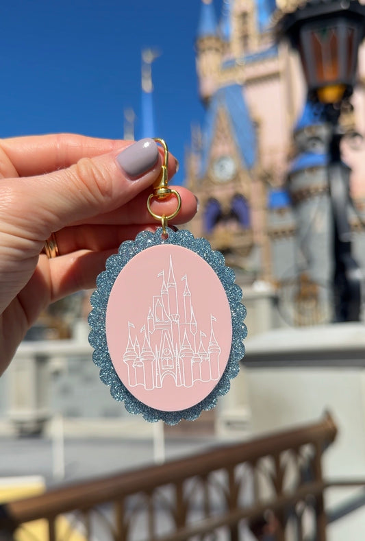 CASTLE BAG CHARM/ KEYCHAIN