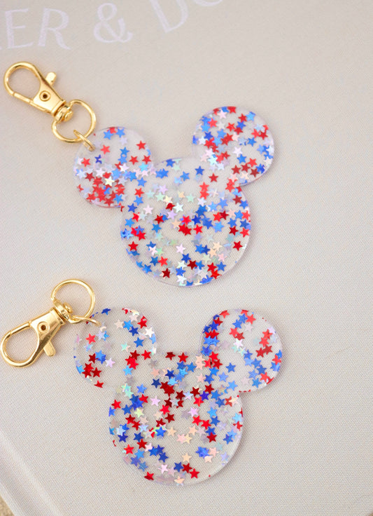 STARS MOUSE BAG CHARM/ KEYCHAIN