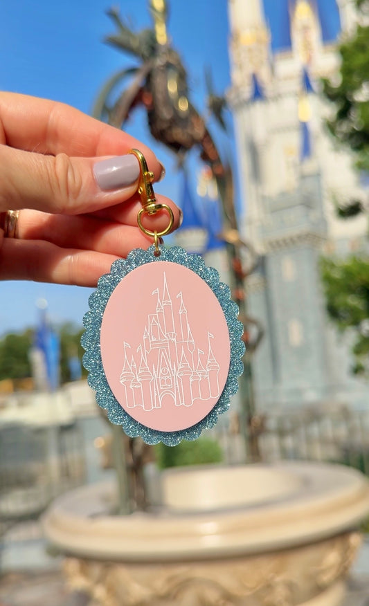 CASTLE BAG CHARM/ KEYCHAIN