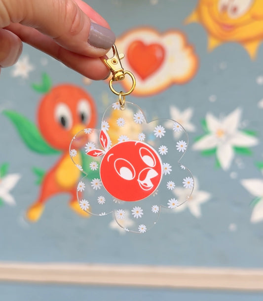 DAISY BIRD BAG CHARM/ KEYCHAIN
