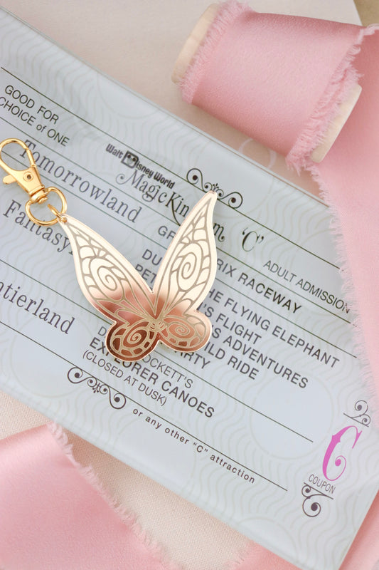 FAIRY WINGS BAG CHARM/KEYCHAIN