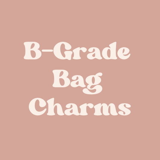 B-GRADE BAG CHARMS/ KEYCHAIN
