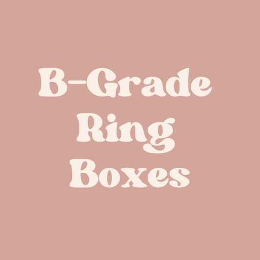 B-GRADE RING BOXES