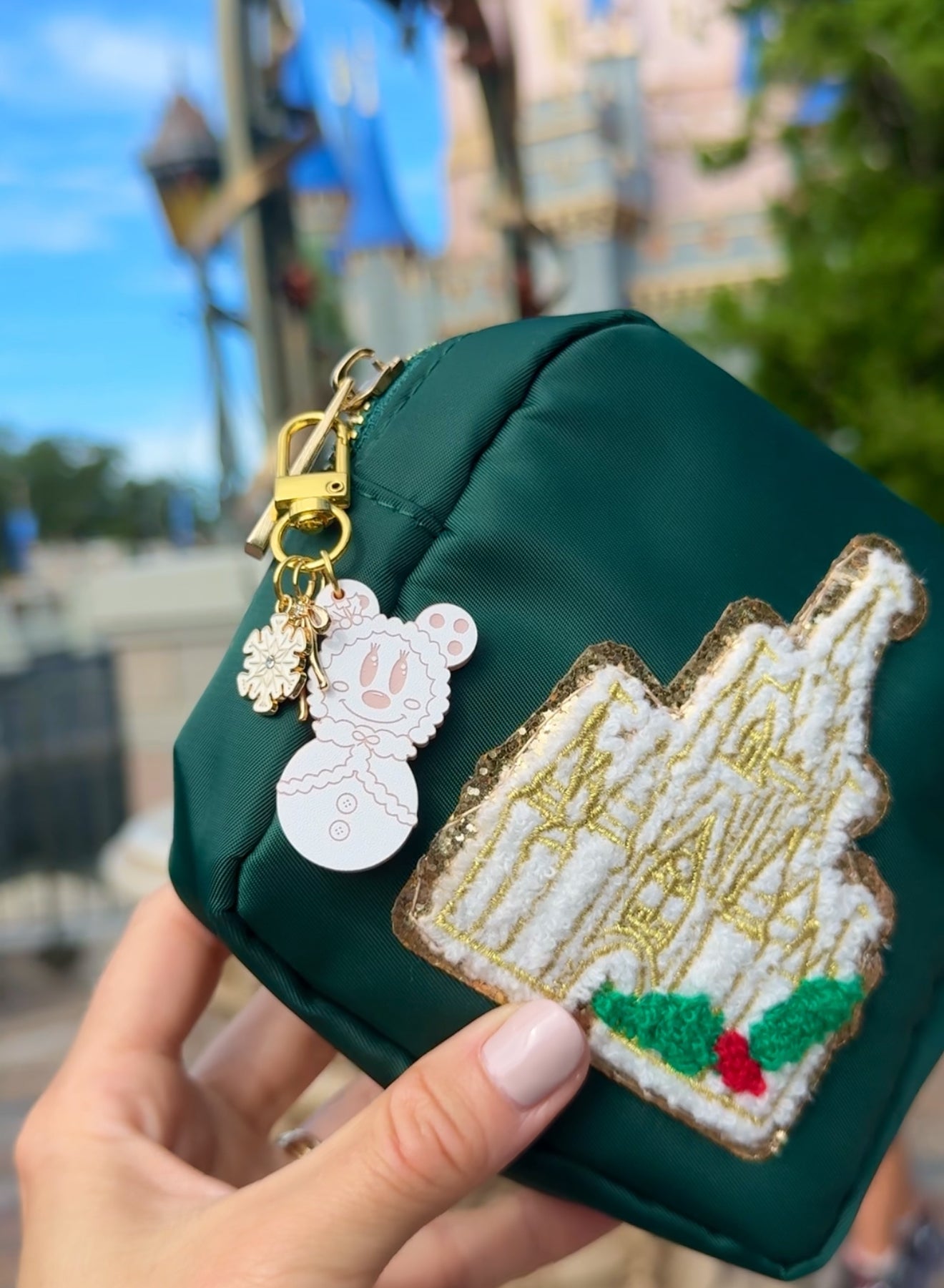 MISS SNOW MOUSE MINI BAG CHARMS/ KEYCHAINS SET