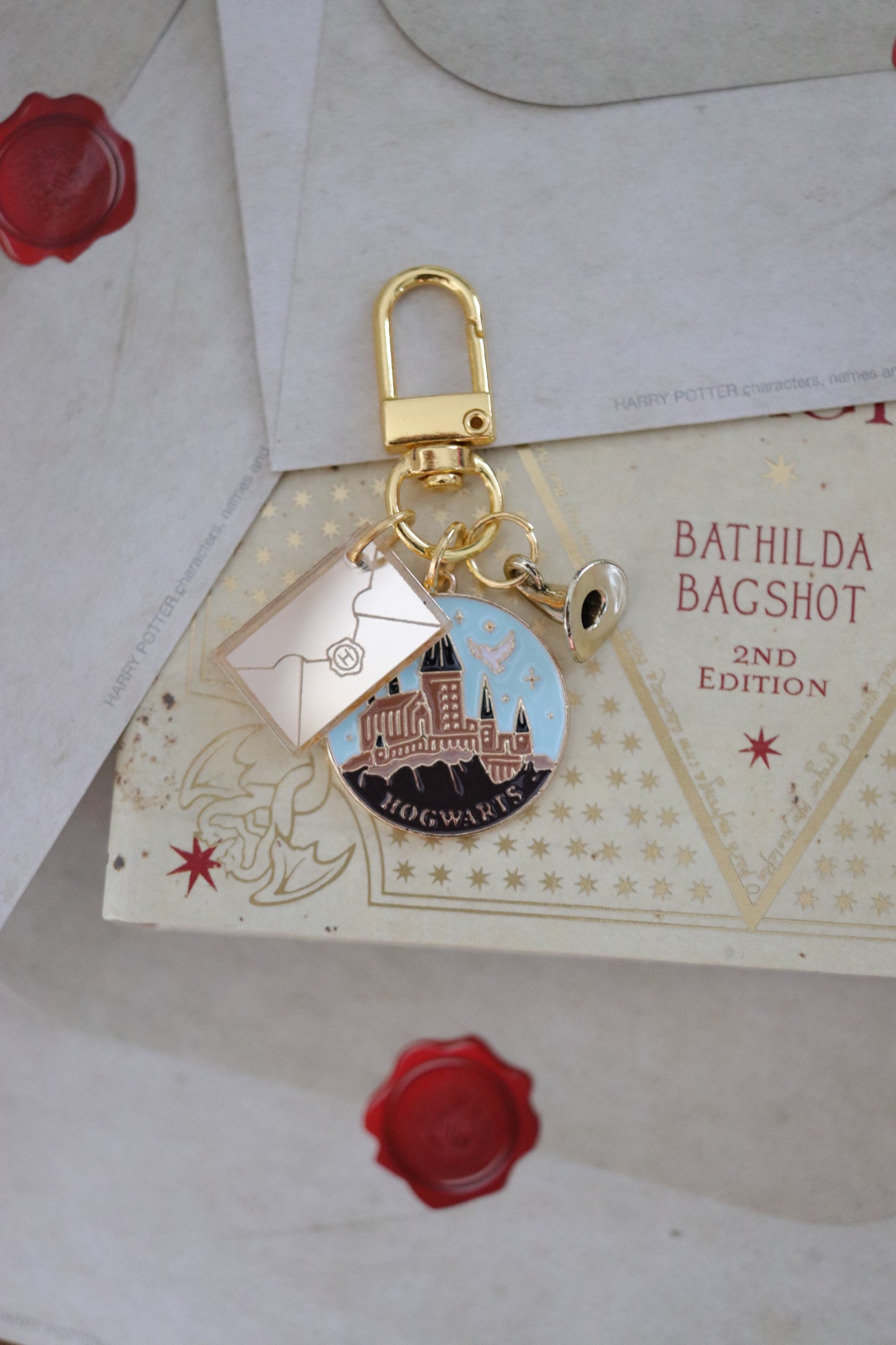 HOME OF MAGIC BAG CHARMS/ KEYCHAINS SET