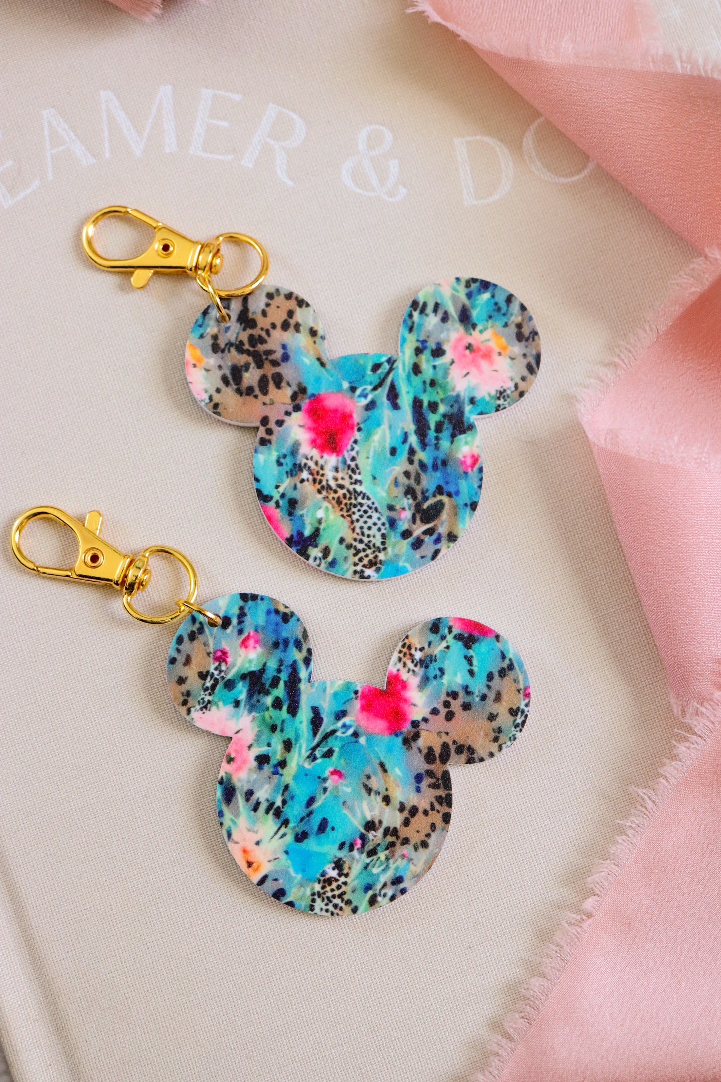 ANIMAL KINGDOM MOUSE BAG CHARM/ KEYCHAIN
