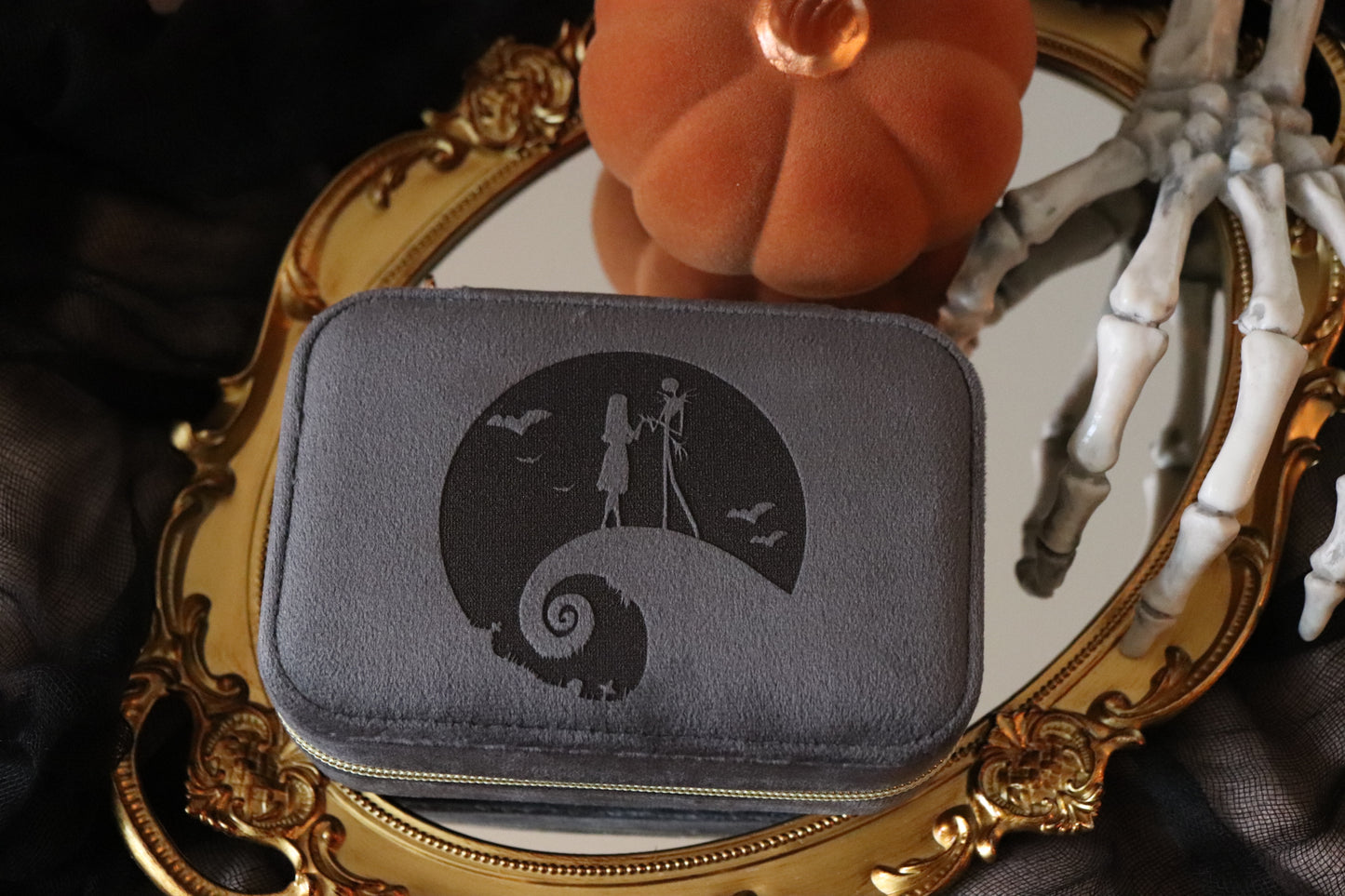 MEANT TO BE SUEDE JEWELRY CASE