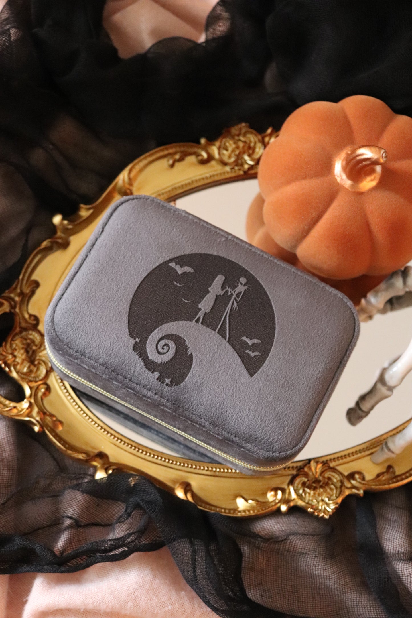 MEANT TO BE SUEDE JEWELRY CASE