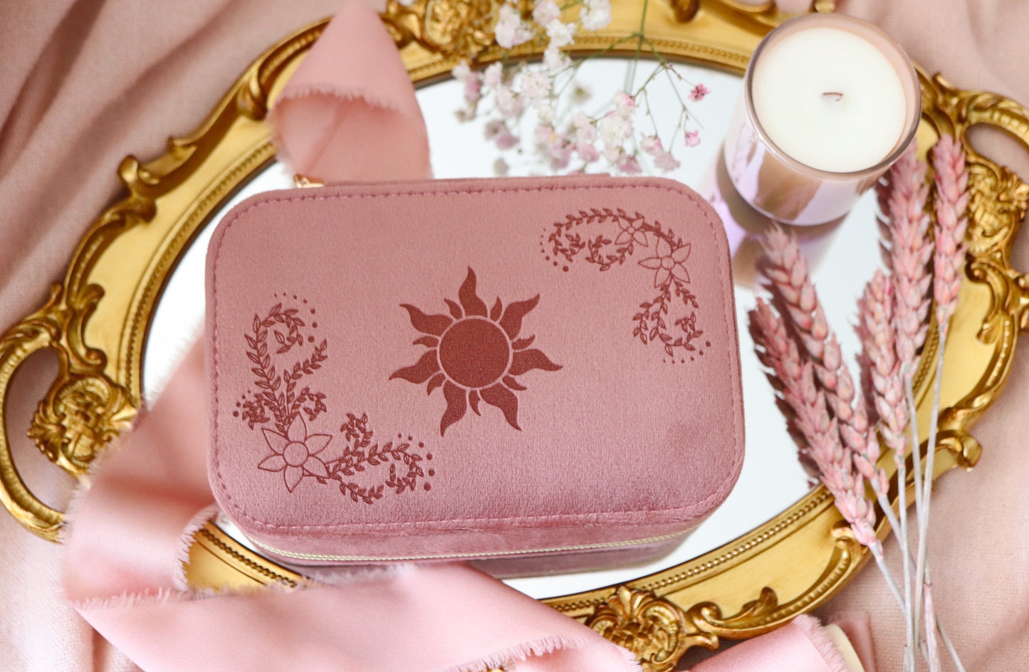 B-GRADE RECTANGLE JEWELRY CASE