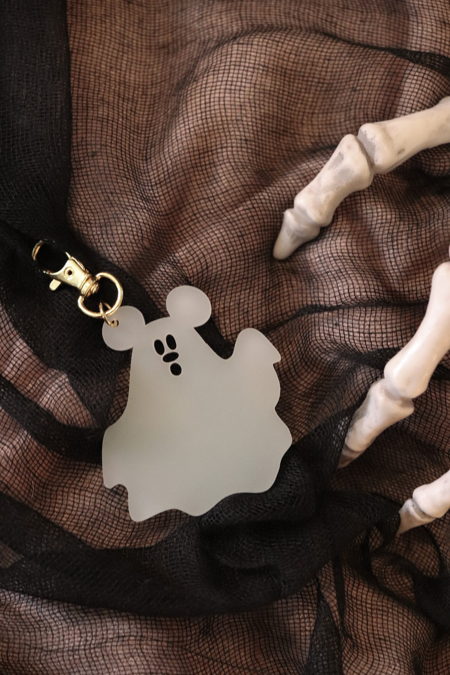 GLOW IN THE DARK HALLOWEEN BAG CHARMS/ KEYCHAINS