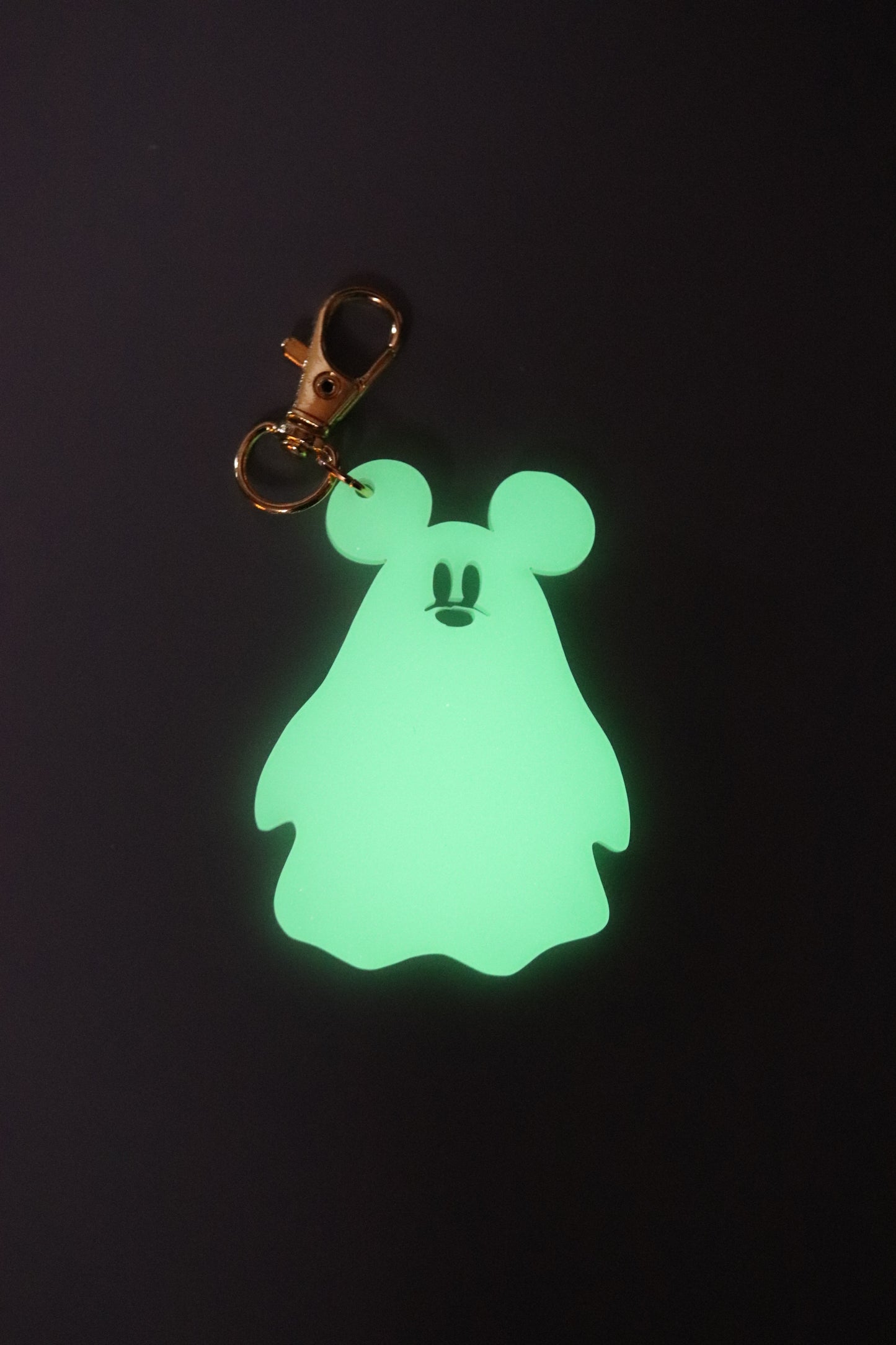 GLOW IN THE DARK HALLOWEEN BAG CHARMS/ KEYCHAINS