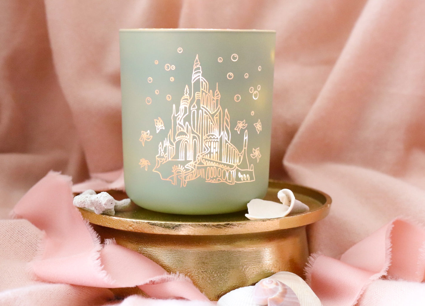 MERMAID CASTLE MATTE JAR