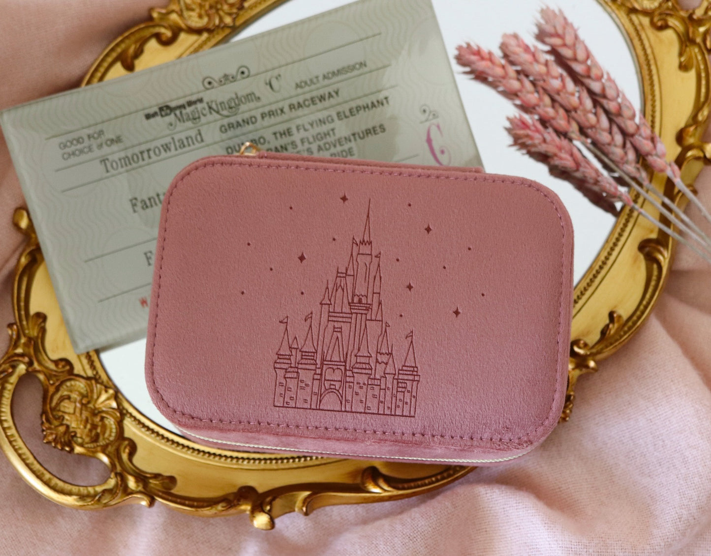 RECTANGLE CASTLE JEWELRY CASE