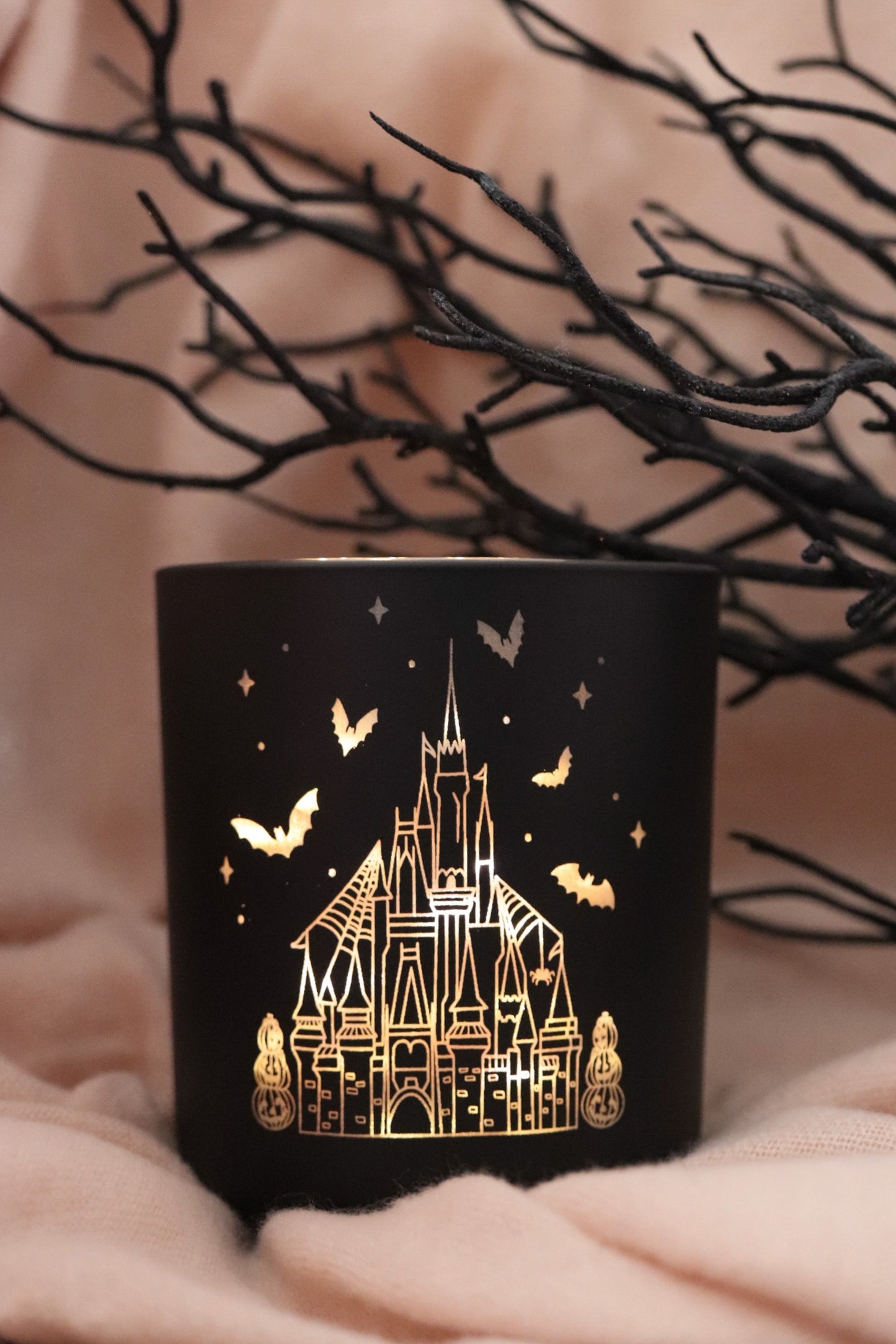 SPOOKY CASTLE MATTE JAR