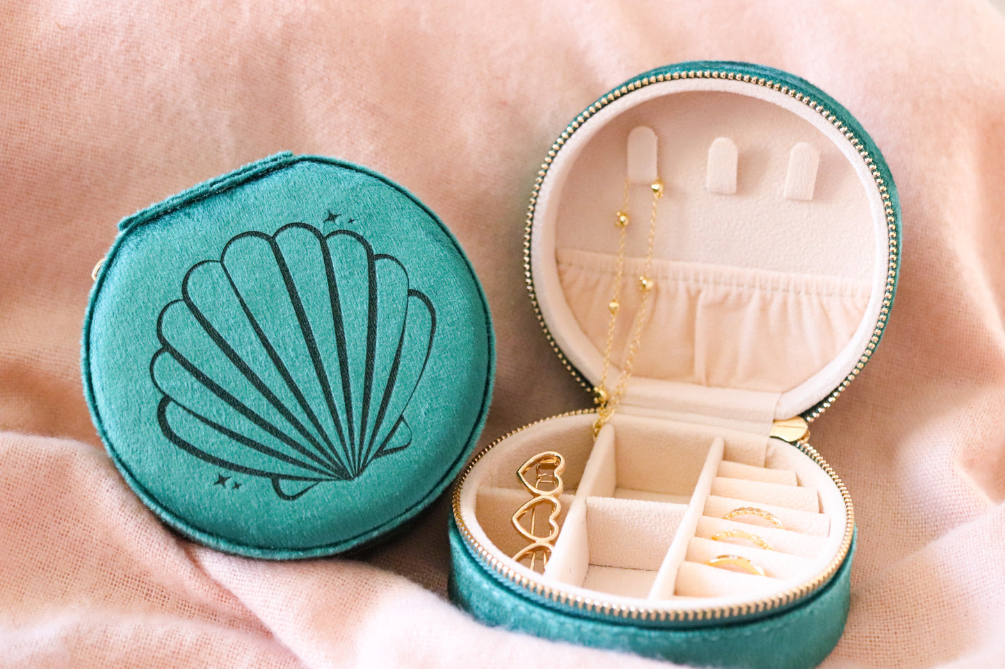 MERMAID SHELL JEWELRY CASE
