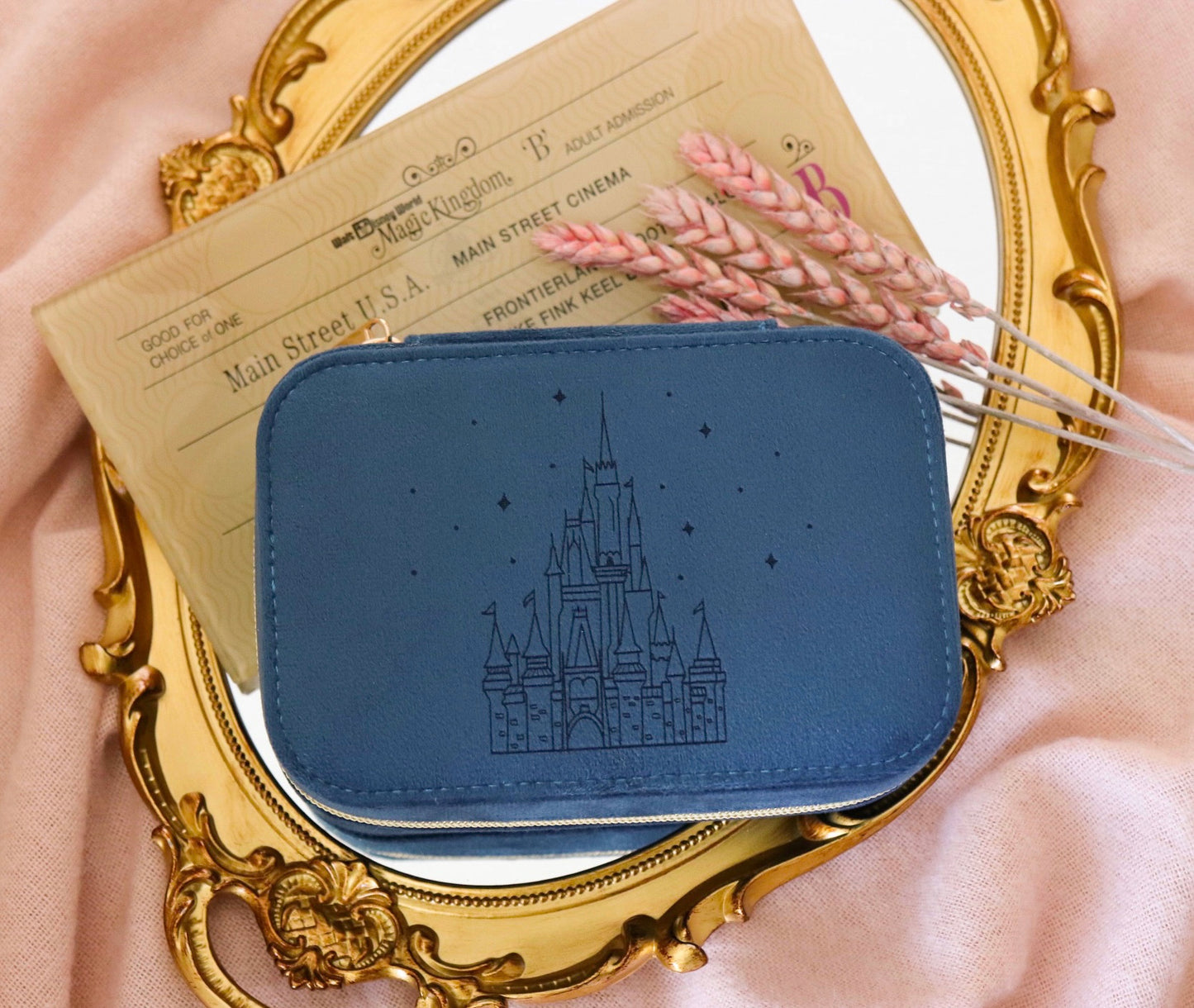 RECTANGLE CASTLE JEWELRY CASE