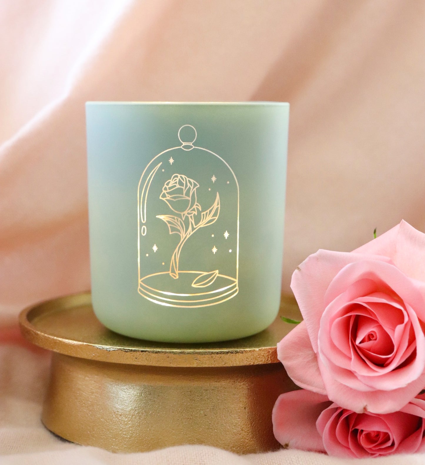 ENCHANTED ROSE MATTE JAR