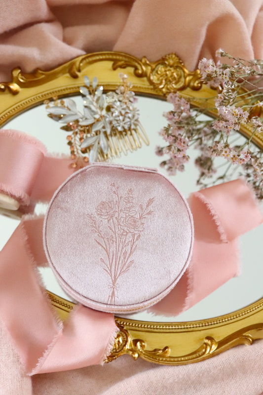 FlORAL BOUQUET JEWELRY CASE