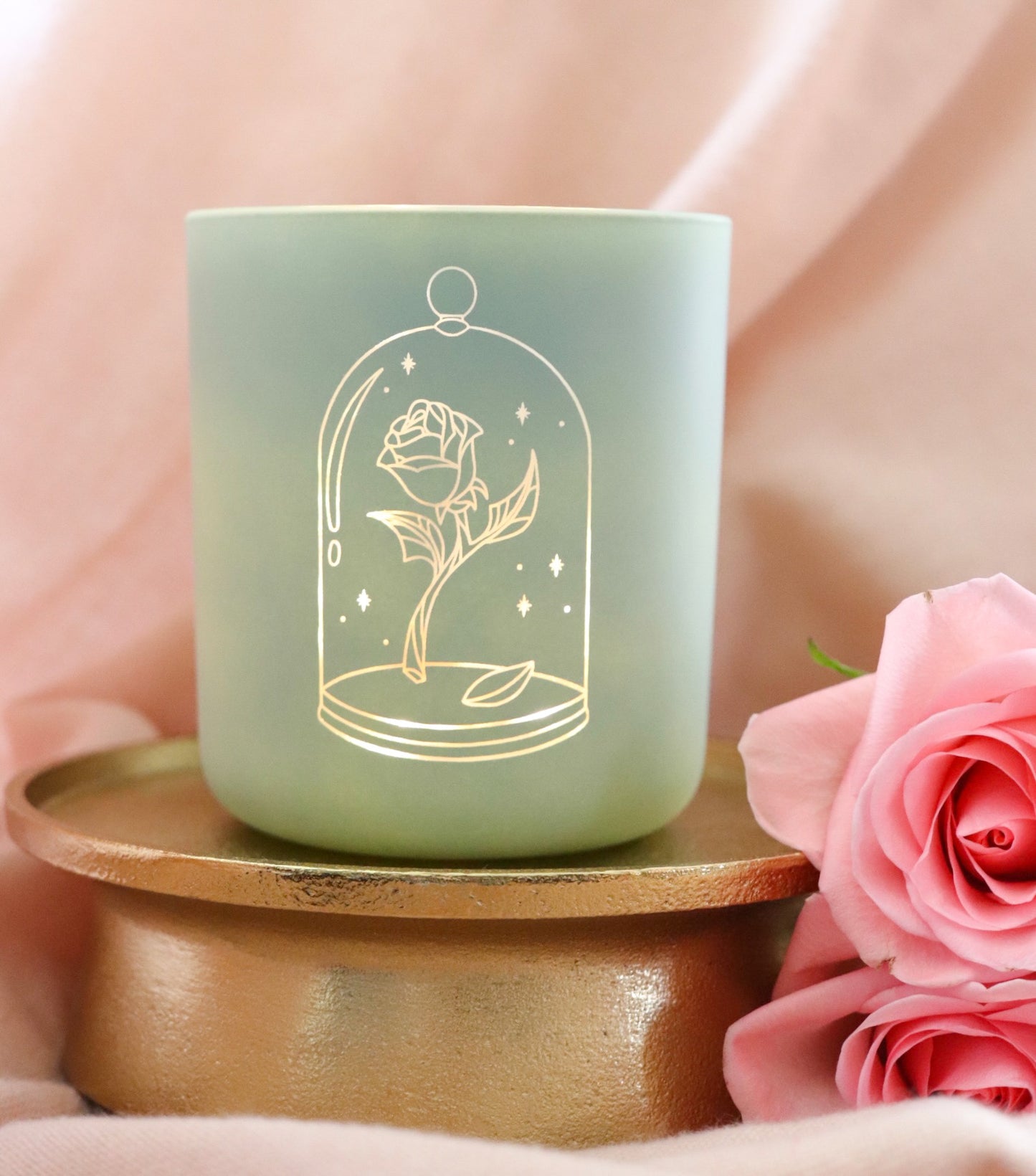 ENCHANTED ROSE MATTE JAR