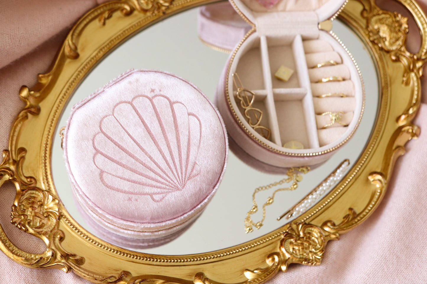 MERMAID SHELL JEWELRY CASE