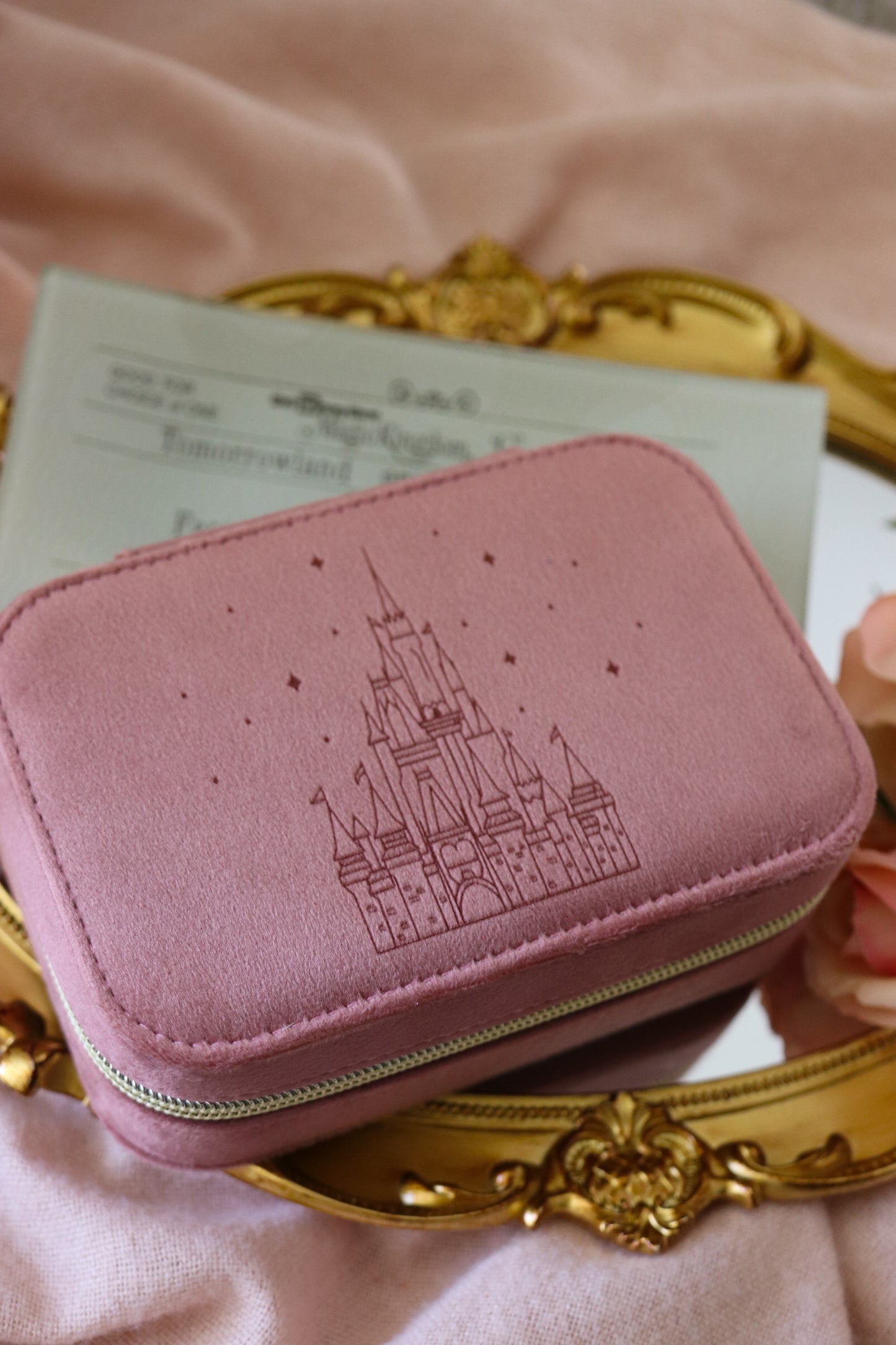 RECTANGLE CASTLE JEWELRY CASE