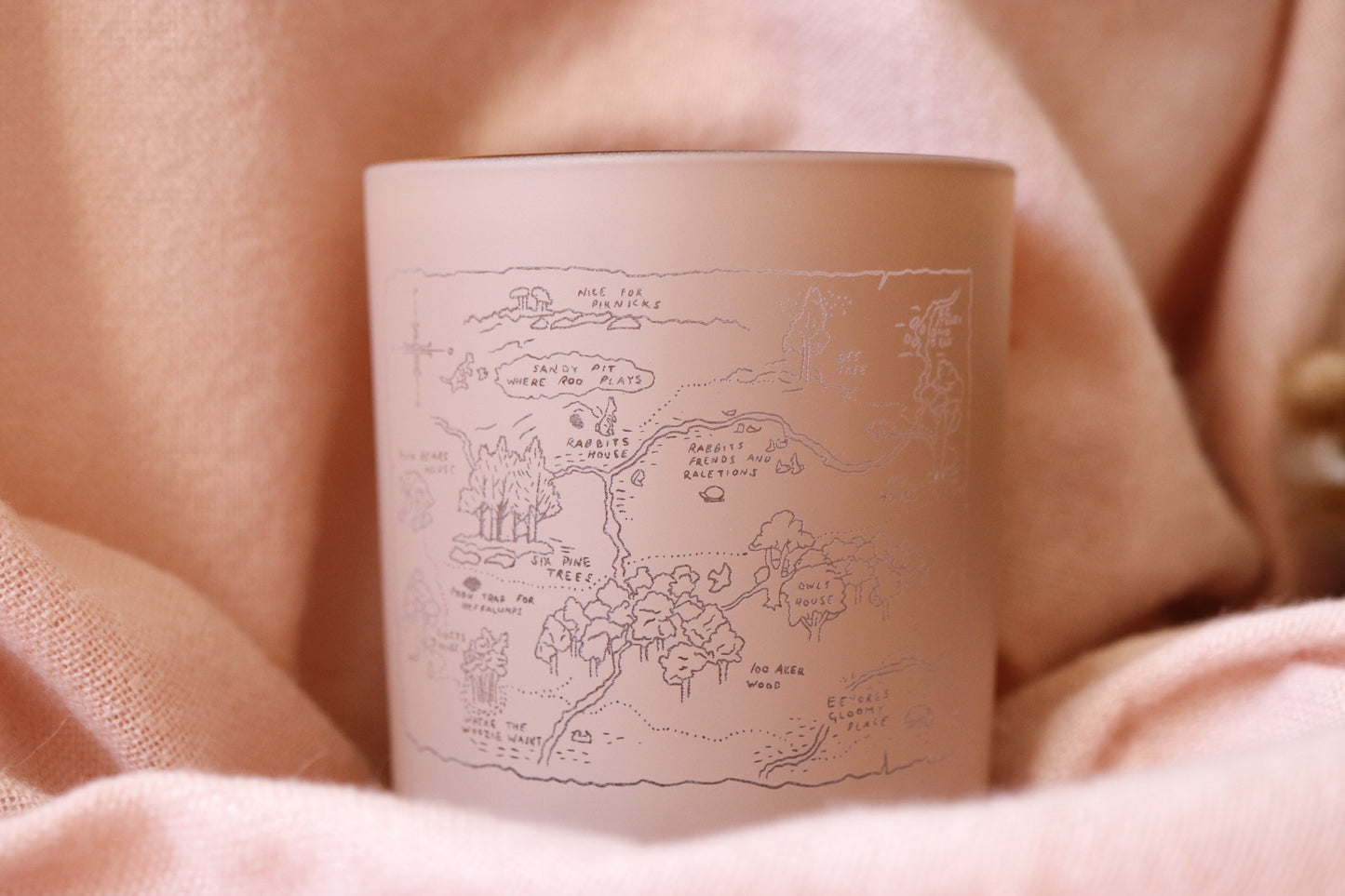 WOODS MAP MATTE JAR