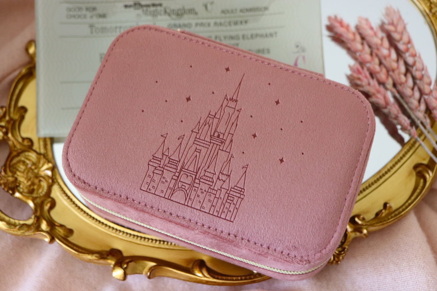 RECTANGLE CASTLE JEWELRY CASE