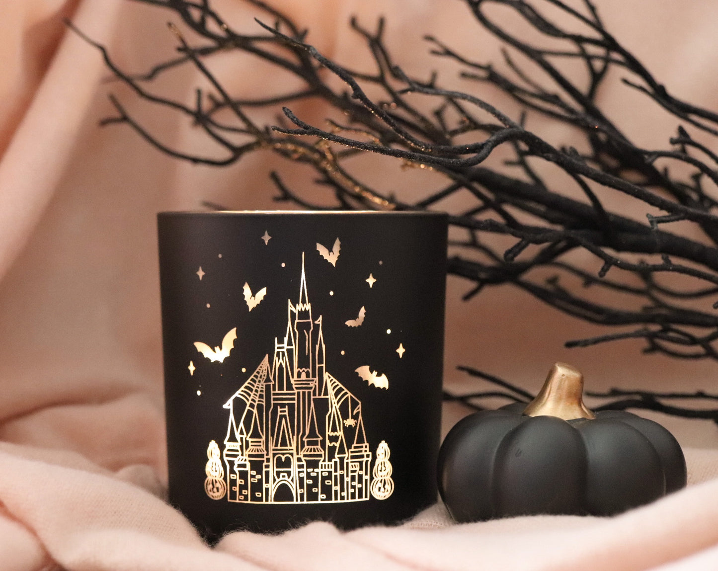 SPOOKY CASTLE MATTE JAR