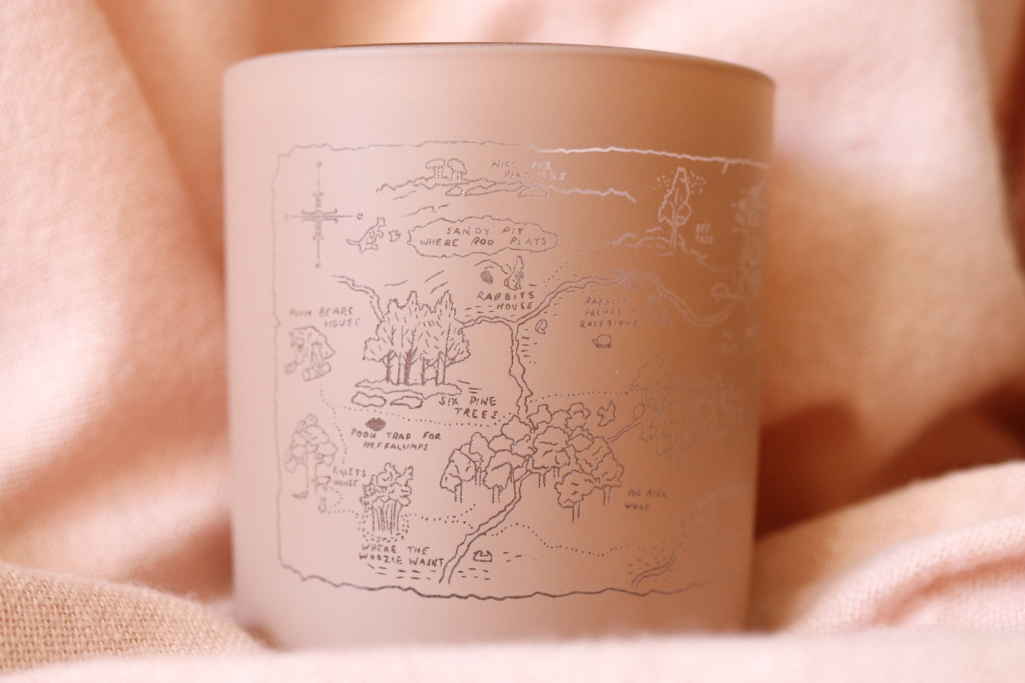 WOODS MAP MATTE JAR