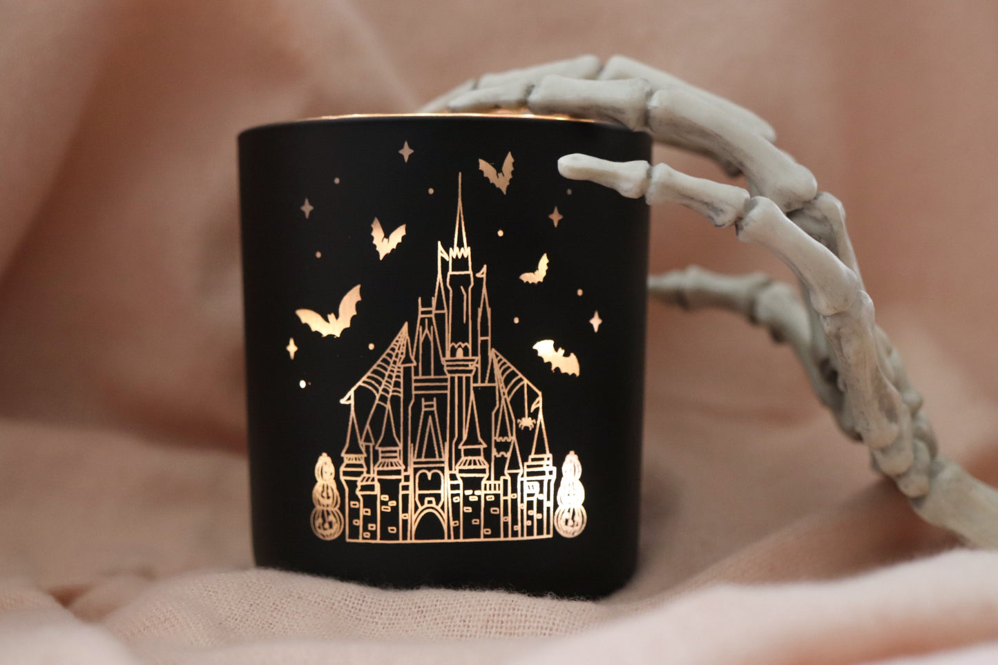 SPOOKY CASTLE MATTE JAR