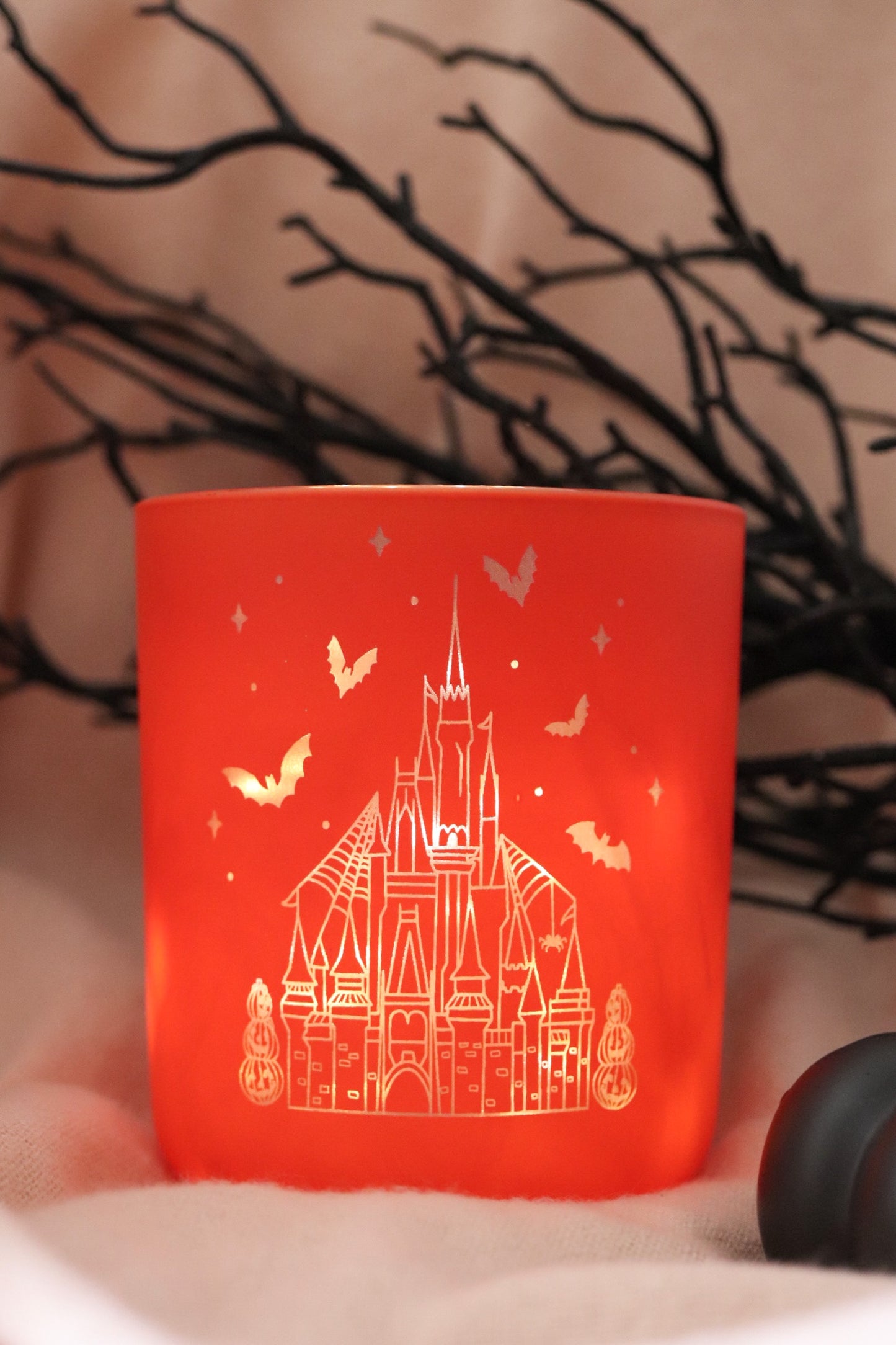 SPOOKY CASTLE MATTE JAR