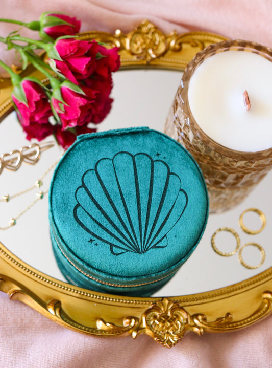 MERMAID SHELL JEWELRY CASE