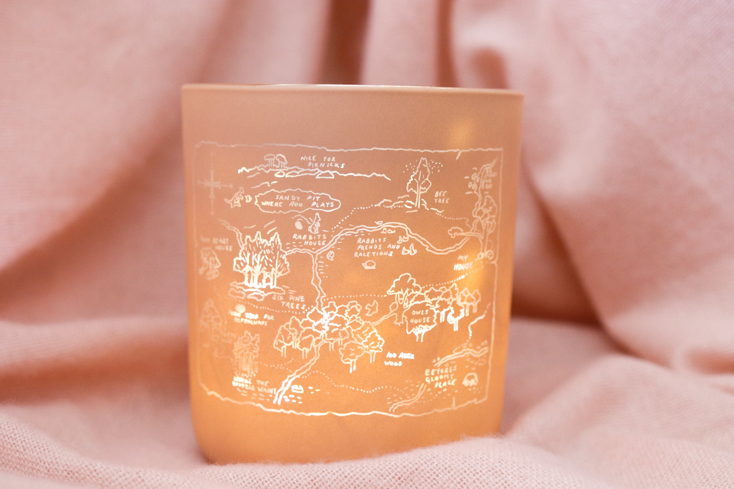 WOODS MAP MATTE JAR